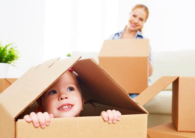 Tips for Moving House with children